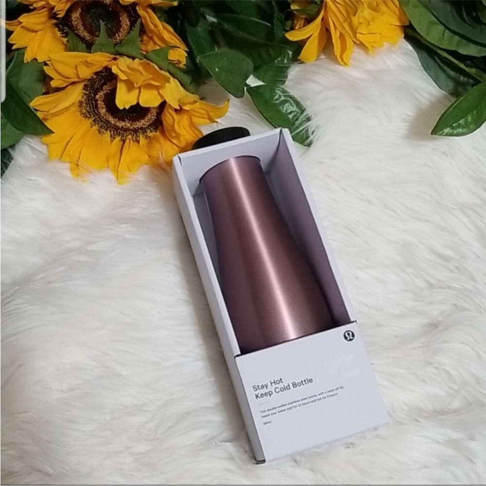 Insulated Rose Gold Bottle